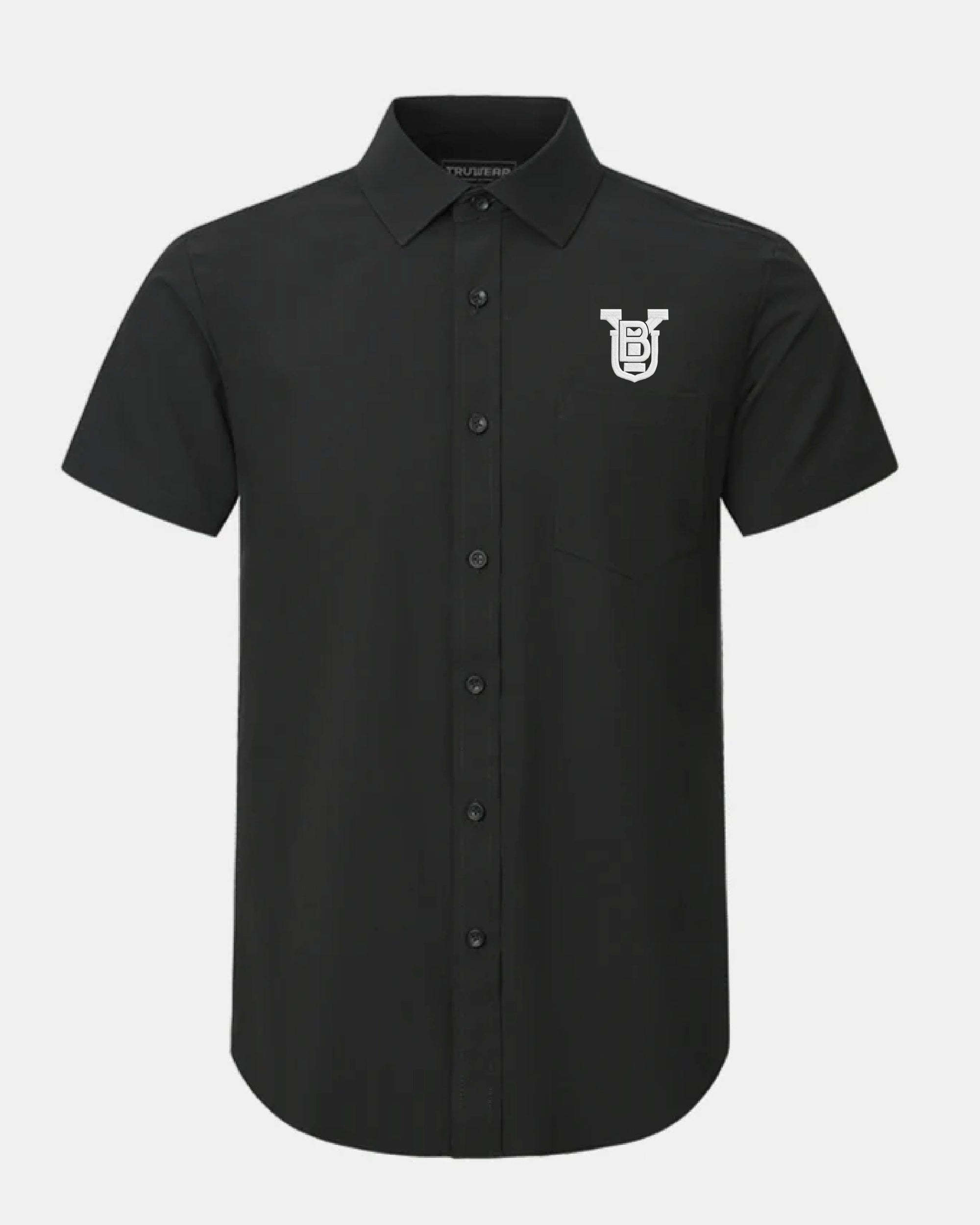 BYU Phenom Classic Black Short Sleeve Dress Shirt