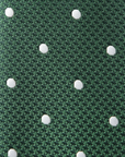 Immortal Green Polka Dot Tie - Green
