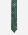 Immortal Green Polka Dot Tie