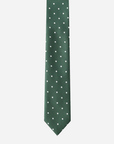 Immortal Green Polka Dot Tie - Green