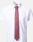 Immortal Floral Tie Mauve - Mauve