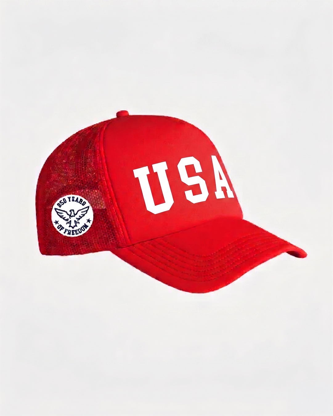 Truwear 4th of July USA Red Trucker Foam Hat
