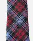 Immortal Blue Red & Black Plaid Tie - Red &