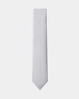 Elite Silk Tie Geometric Pattern Creme - Creme