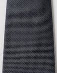 Elite Silk Tie Geometric Pattern Navy - Navy