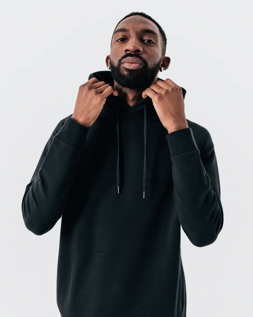 Singular Black Hoodie - Black