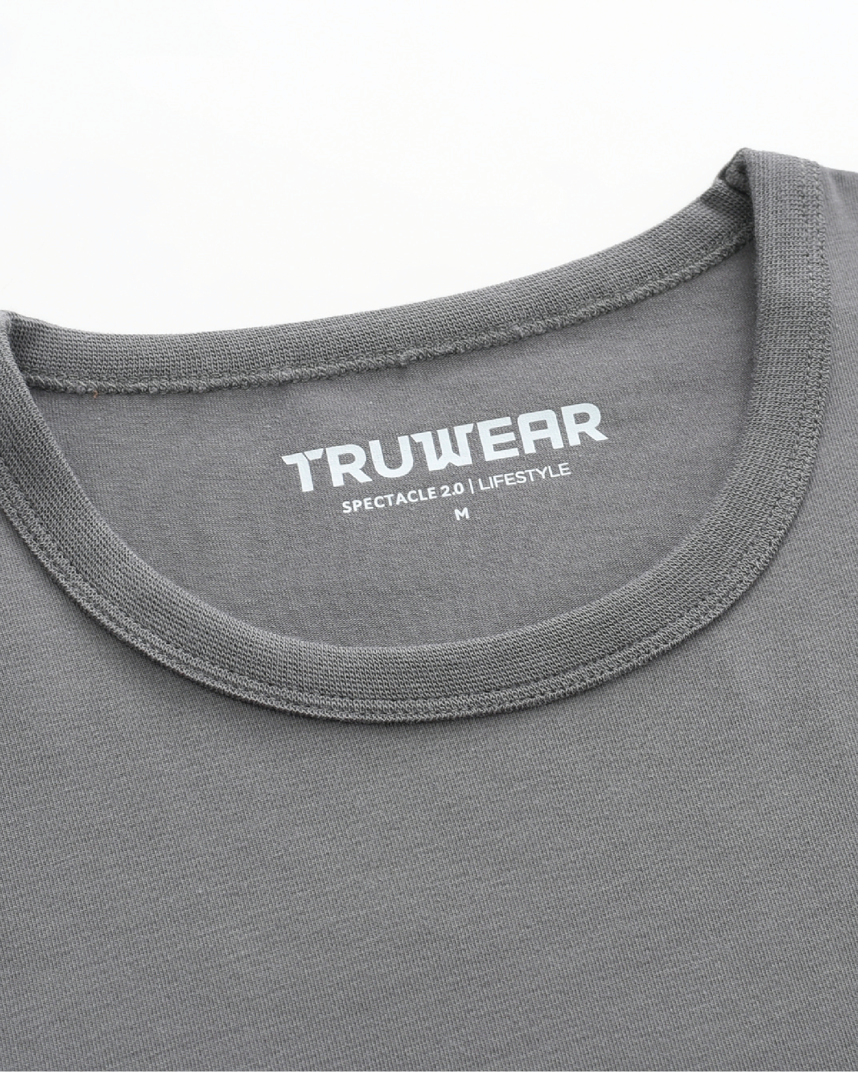Spectacle 2.0 Charcoal T-Shirt Collar