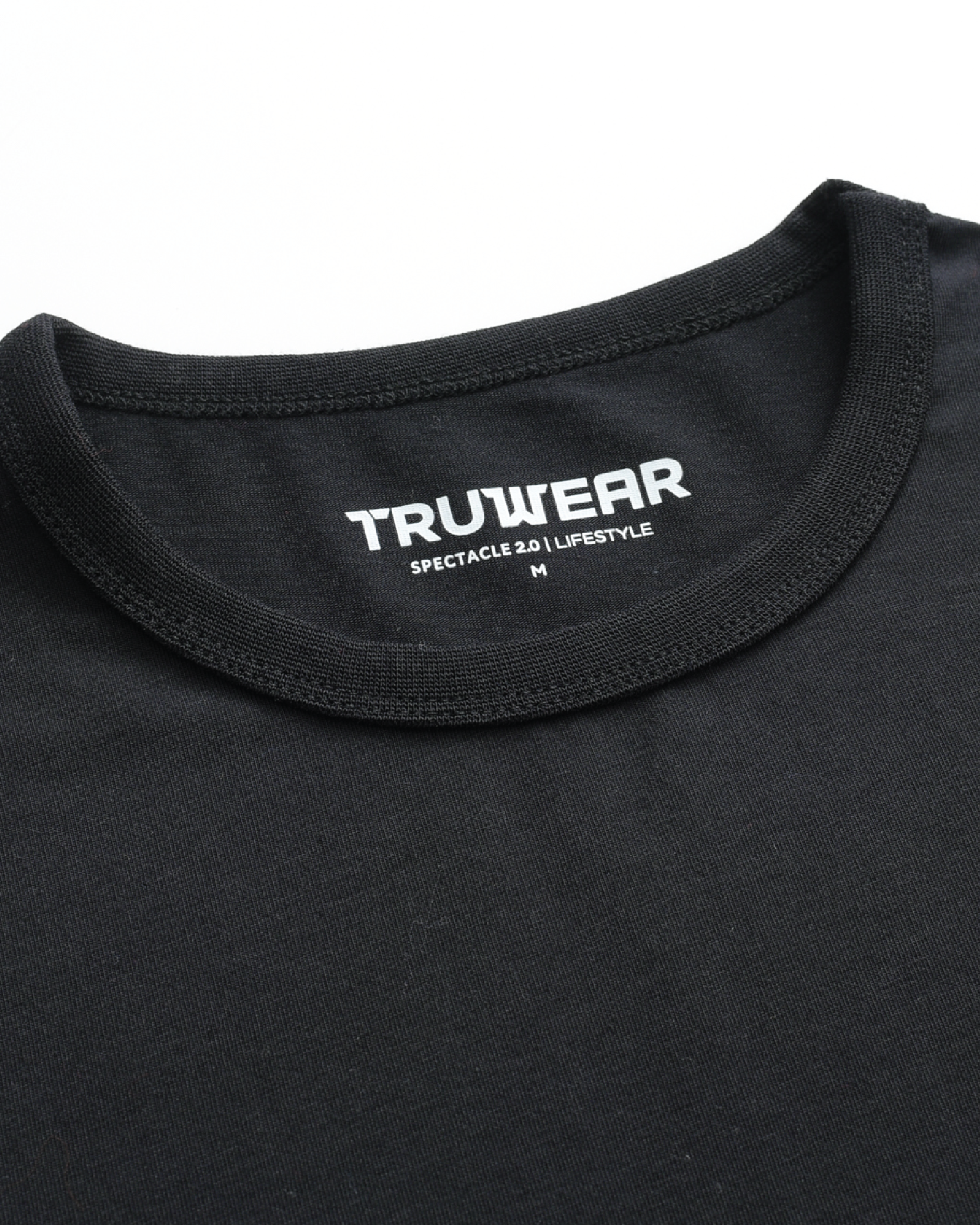 Spectacle 2.0 Black T-Shirt Collar 2