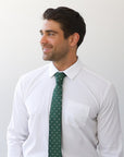 Immortal Green Polka Dot Tie - Green