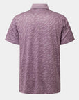 Elevation Polo Tiger Stripe Mauve - Mauve