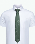 Immortal Green Polka Dot Tie - Green