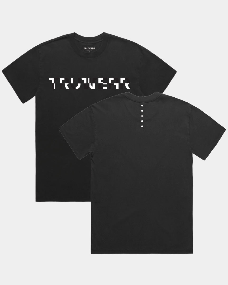 Faded Heavy T-Shirt Black