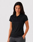 Women's Crest 2.0 Polo Black