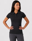 Women's Rise Polo Black