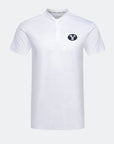 BYU Pinnacle 2.0 White Polo