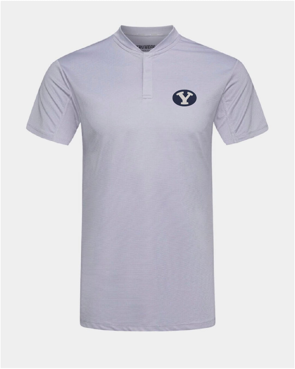 BYU Pinnacle Light Grey Polo 2.0
